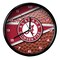 The Memory Company 11.5" Red and Gray NCAA Alabama Crimson Tide Wall Clock